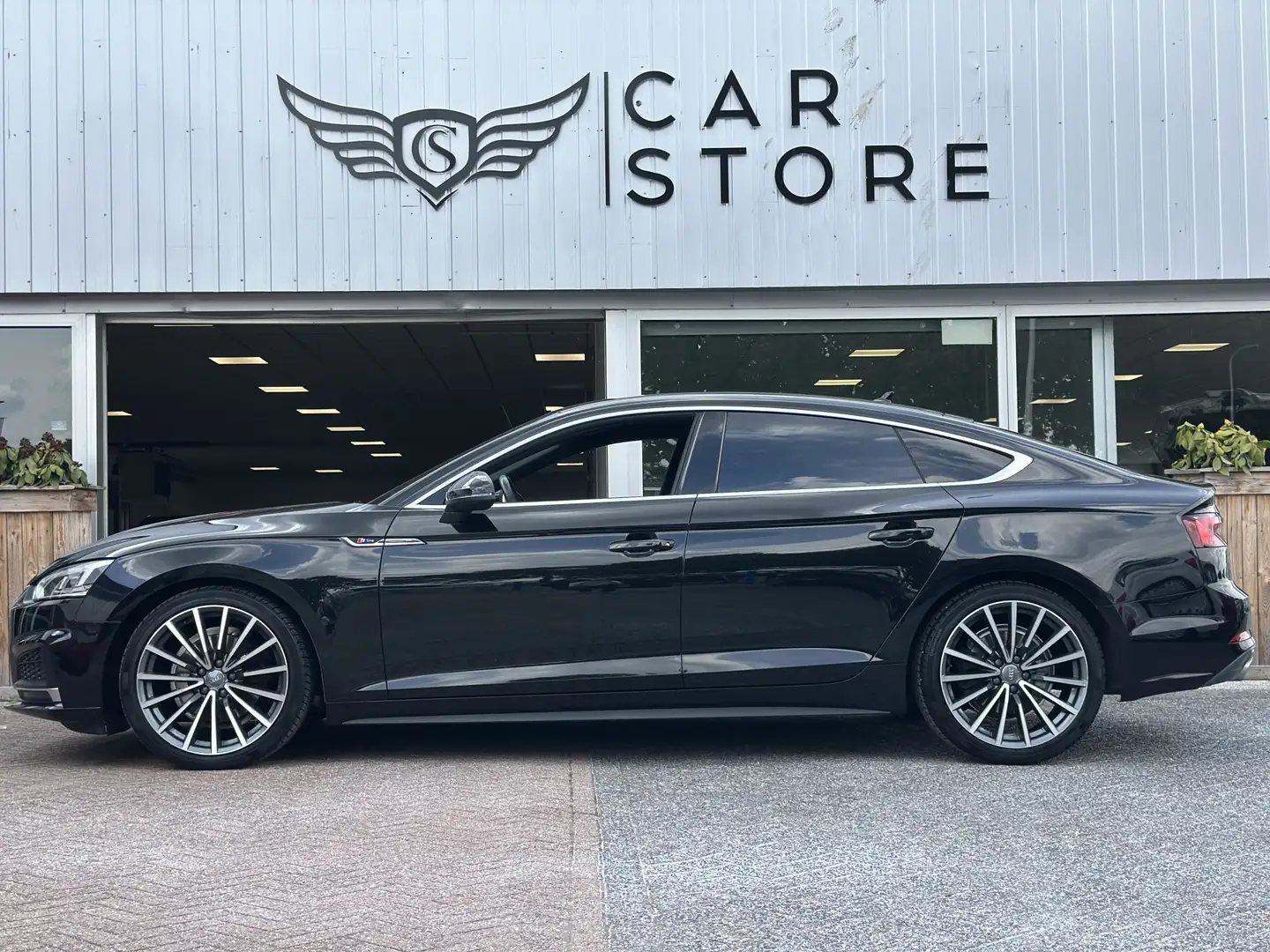 Audi A5 Sportback 40 TFSI MHEV Sport S-line Edition |VIRTU Zwart - 2