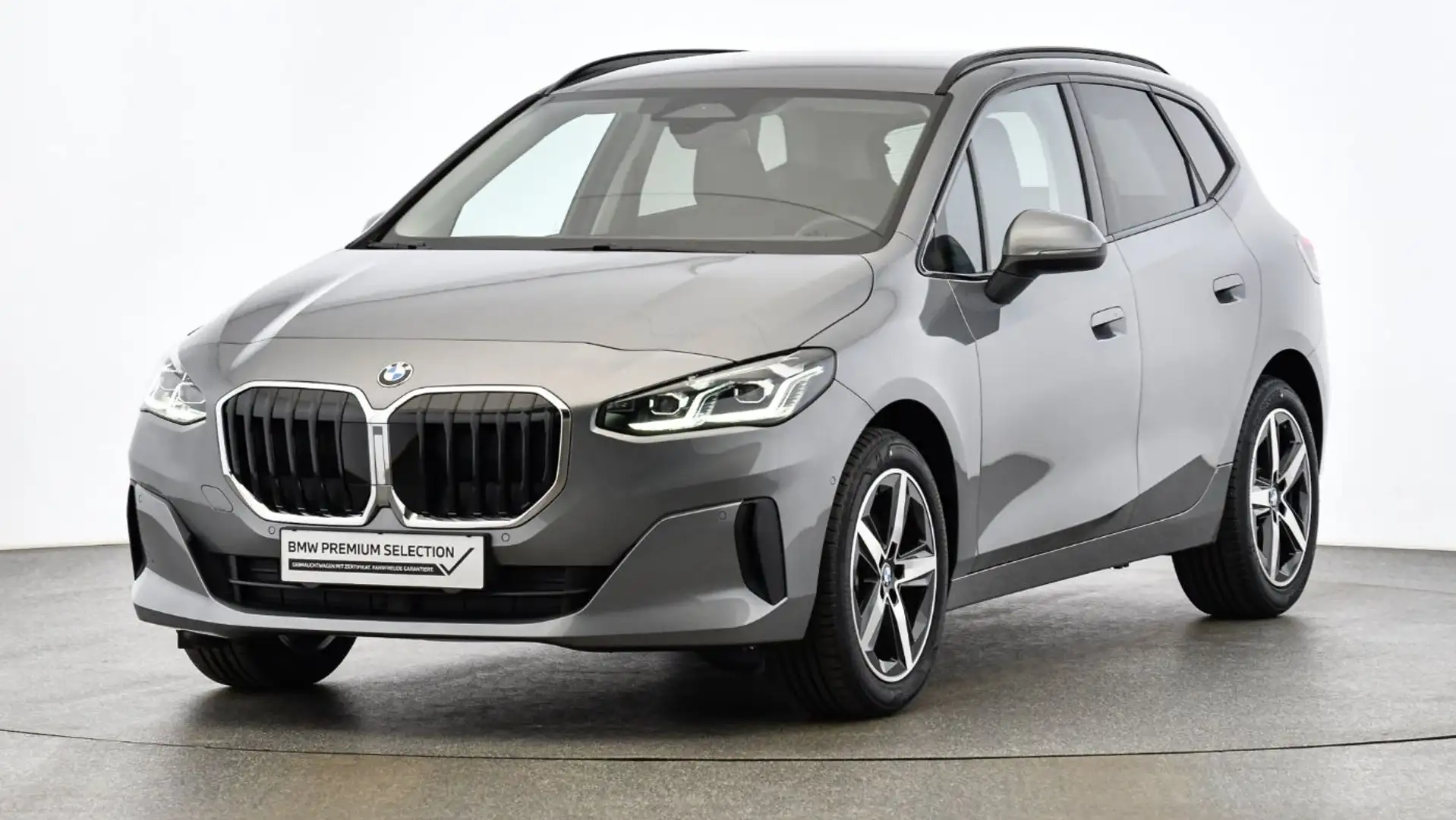 BMW 218 d Active Tourer KAM Kam. SHZ AHK AUT DynLicht Grau - 2