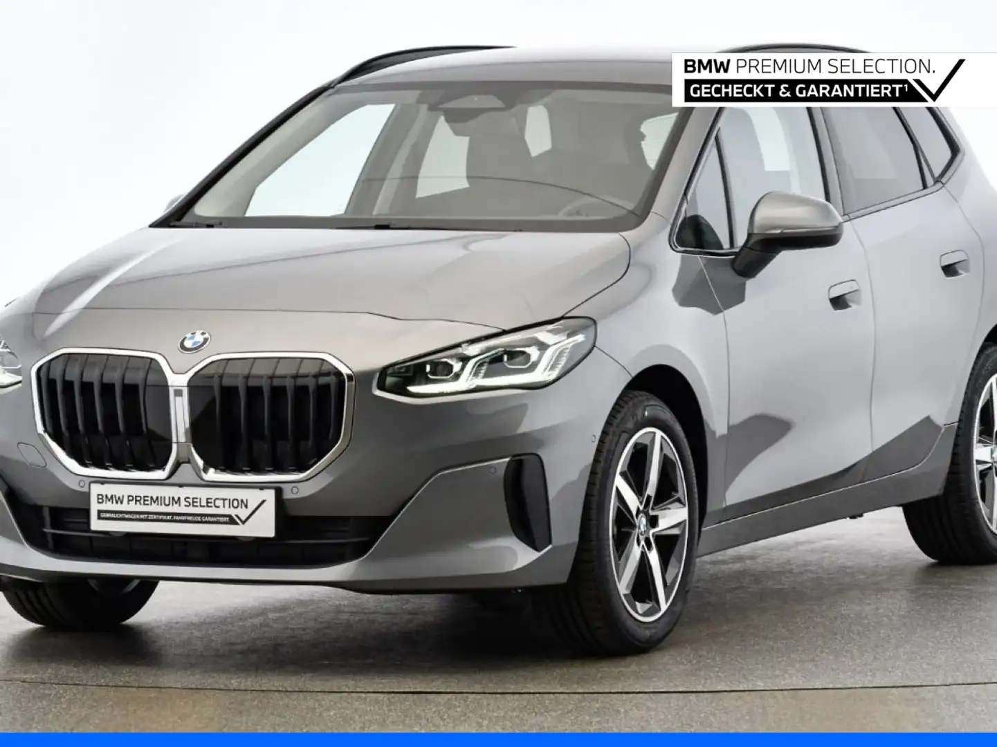 BMW 218 d Active Tourer KAM Kam. SHZ AHK AUT DynLicht Grau - 1