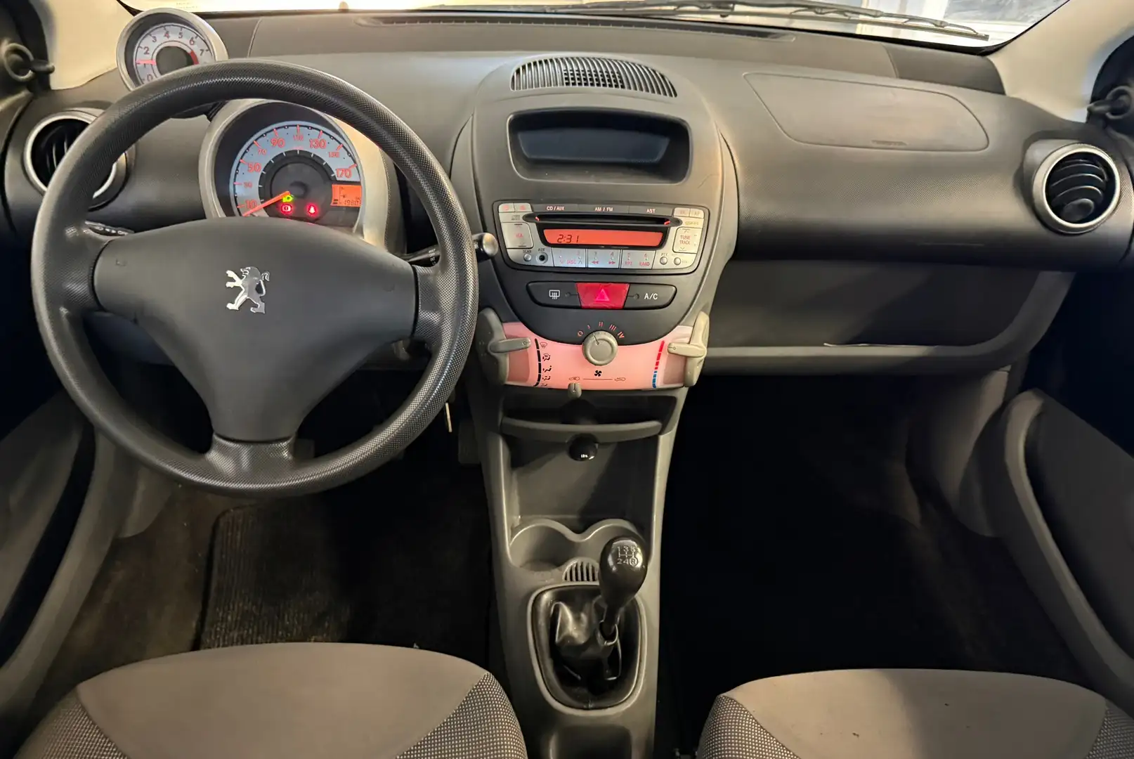 Peugeot 107 1.0-12V XR|NweAPK|NweKoppeling|Airco|5Deurs|Elekra Schwarz - 2