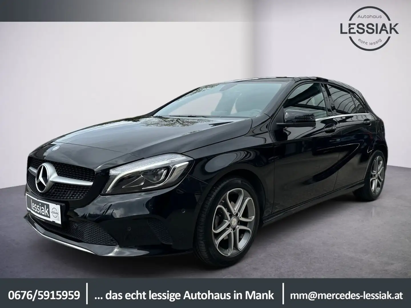 Mercedes-Benz A 180 d | Leder | RFK | Navi | LED-SW Nero - 1