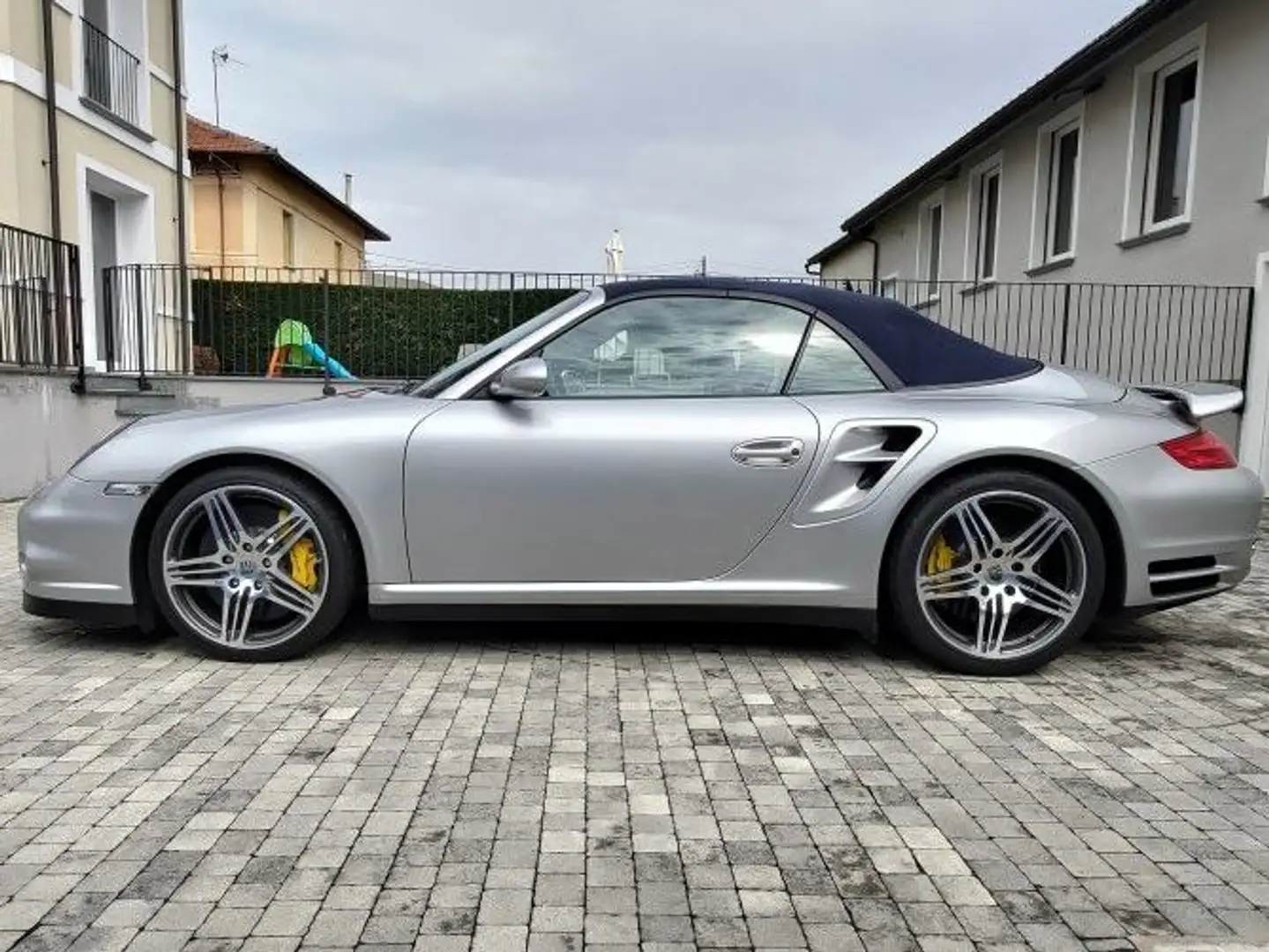 Porsche 997 MK1 Turbo cabrio manuale Gris - 2