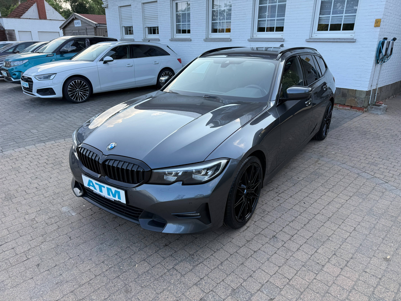 BMW 318 Touring 318 dA MHEV M Sport/Leder/pdc V&A/Blackline/Navi/M sport stuur/Sport ophanging/LANE ASSIST — photo 9