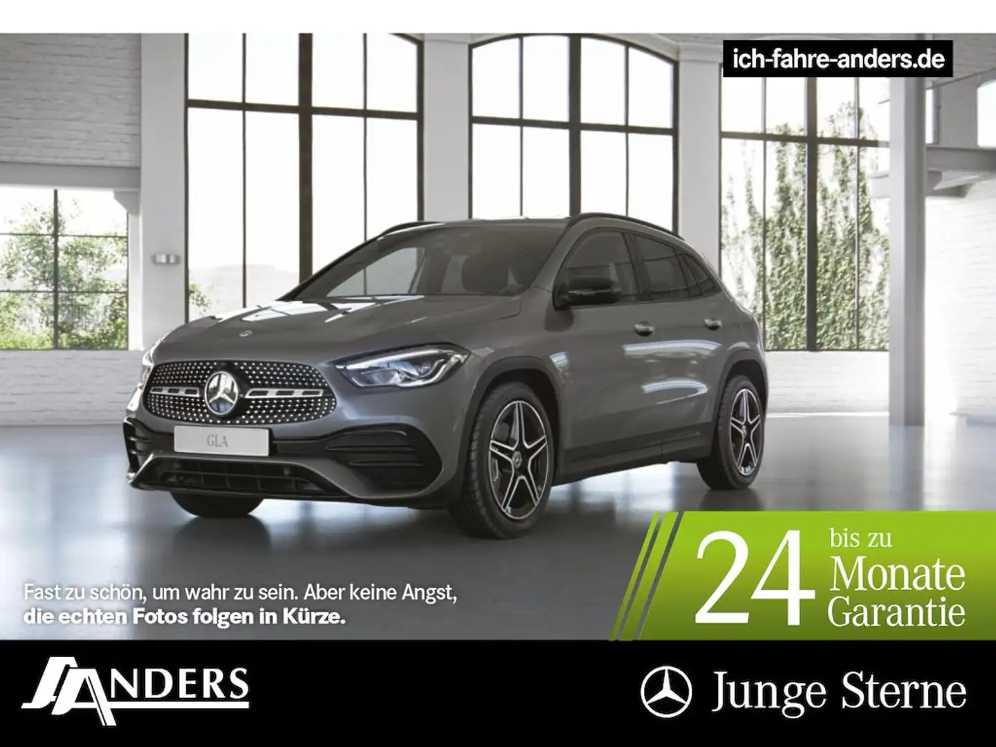 Mercedes-Benz GLA 250 4M AMG+MBUX+Night+Distr+AHK+Memo+Kam+Key Grau - 1