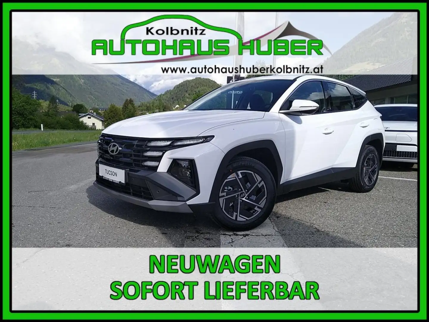Hyundai TUCSON NX4 Smart Line 1,6 T-GDi HEV 4WD Winterpaket Weiß - 1
