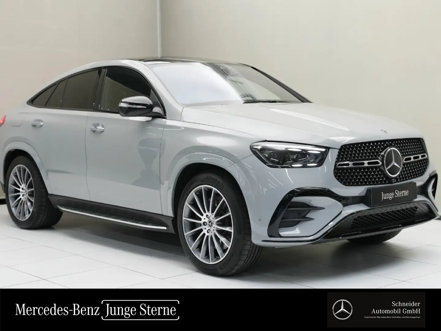 Mercedes-Benz GLE 350 de 4MATIC Coupé ACC Sport S-Sitz Night Gris - 1
