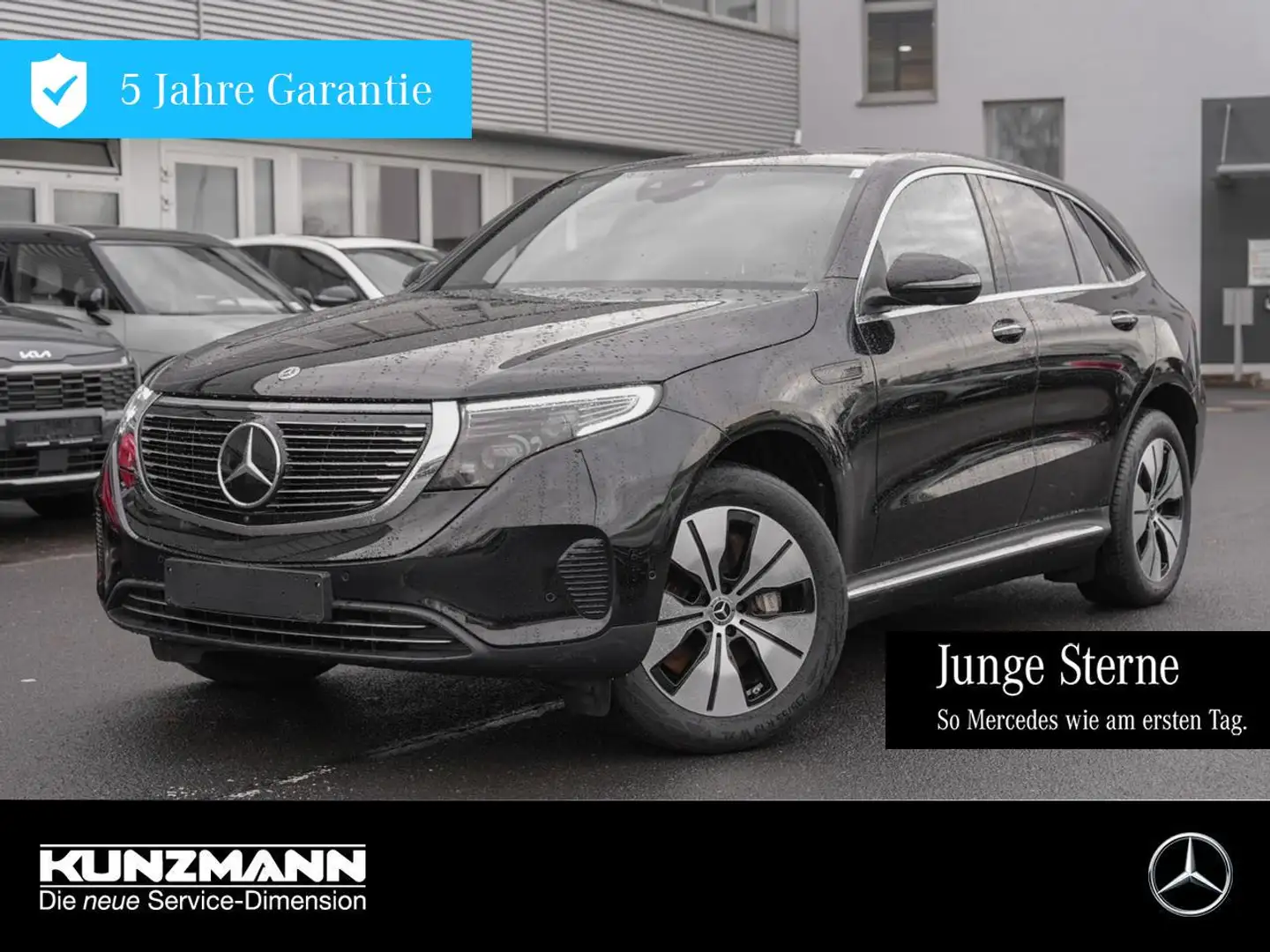 Mercedes-Benz EQC 400 4M Distronic Navi 360°Kamera AHK EasyP Schwarz - 1
