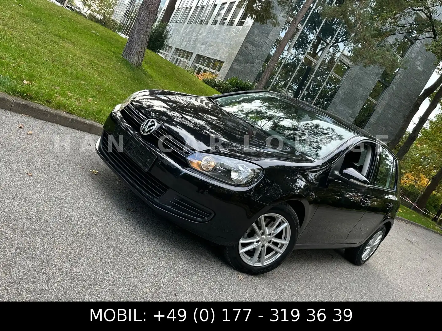 Volkswagen Golf VI 1.4 Comfortline*DSG*5-TÜRER*KLIMA*PDC Schwarz - 1