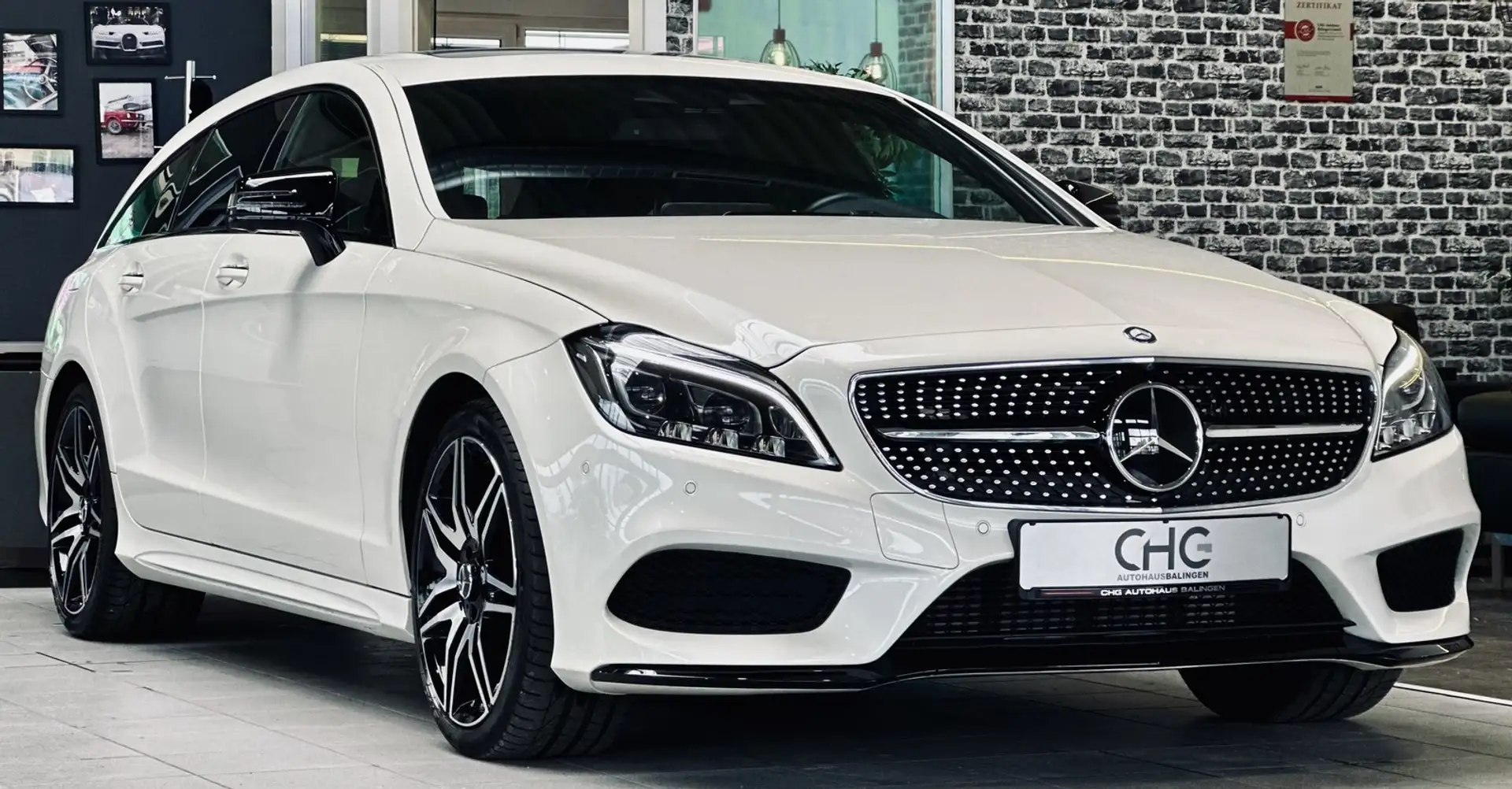 Mercedes-Benz CLS 350 d 4M AMG|H&K|360*|NIGHT|AHK|MULTIBEAM bijela - 1