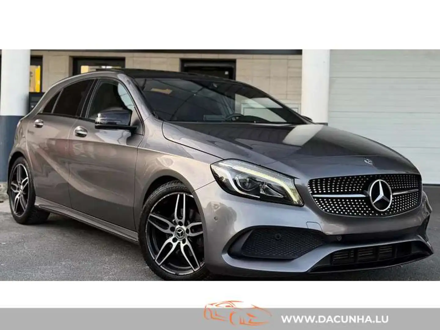 Mercedes-Benz A 180 AMG LINE, CUIR, BI-XENON, NAVI, CAMERA,LED Gris - 1