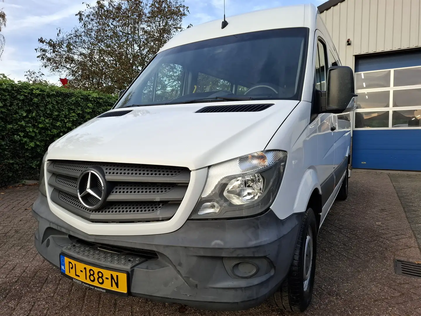 Mercedes-Benz Sprinter 314 2.2CDI 16850.- INCL BTW 9-PERSOONS ROLSTOELVER Blanc - 2