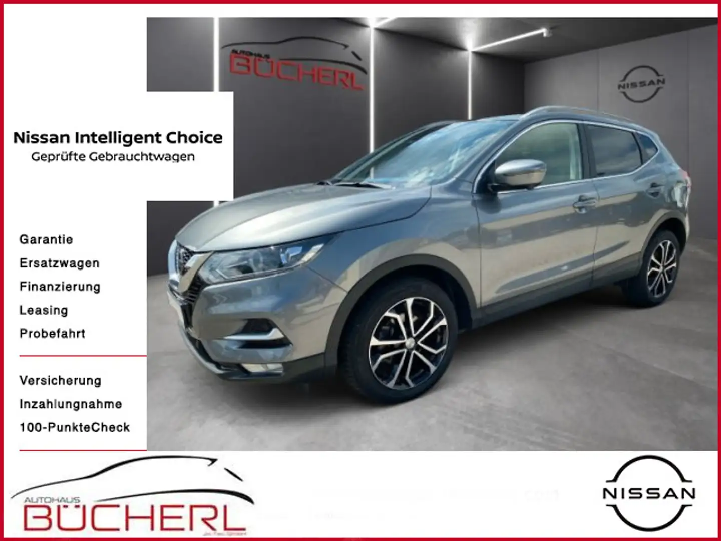 Nissan Qashqai Zama 1,3 Benzin 160 PS  Automatic Navi Grau - 1