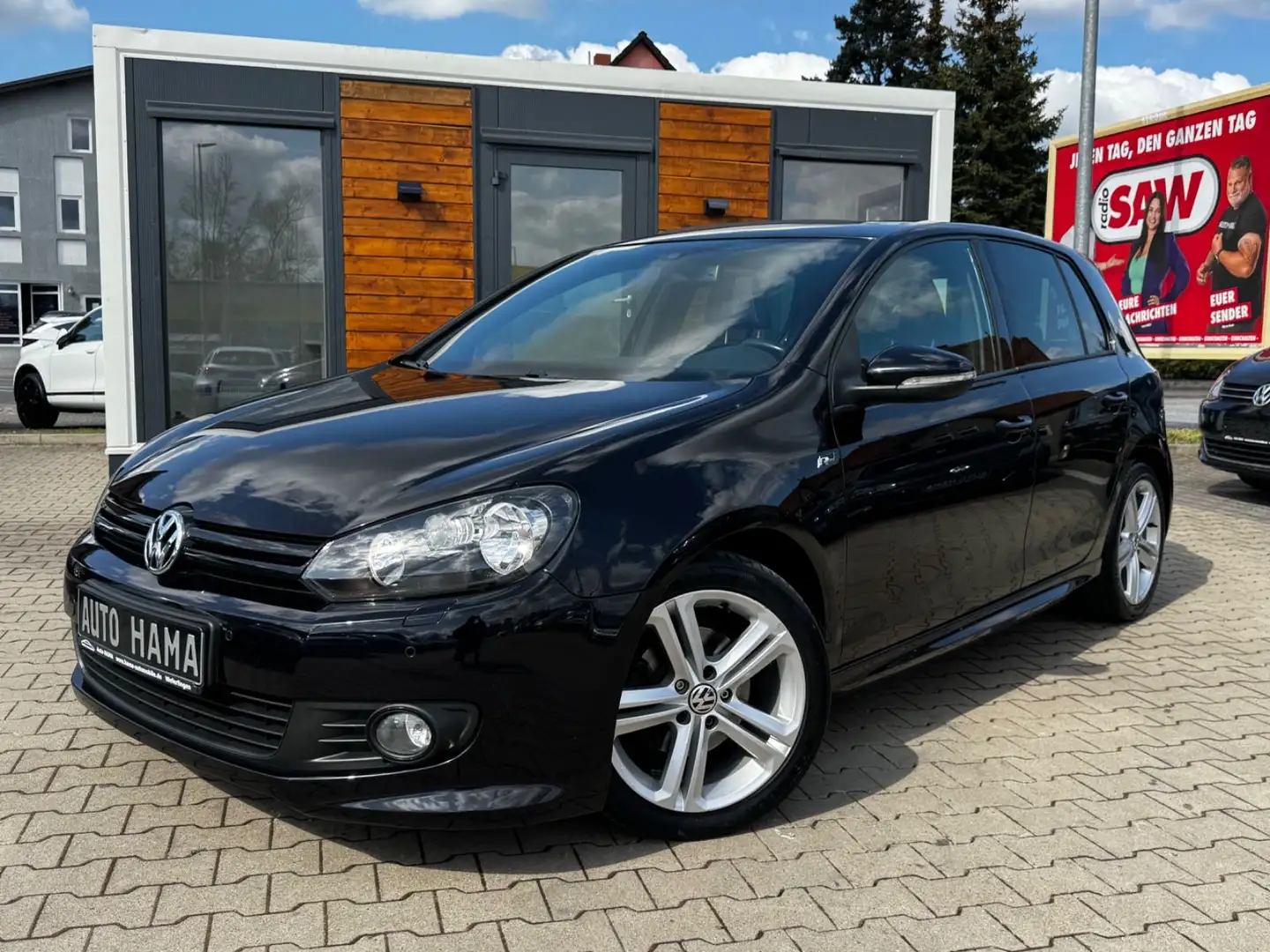 Volkswagen Golf 1.4 TSI 2x R-Line *NAV*PANO*TOP* Noir - 1