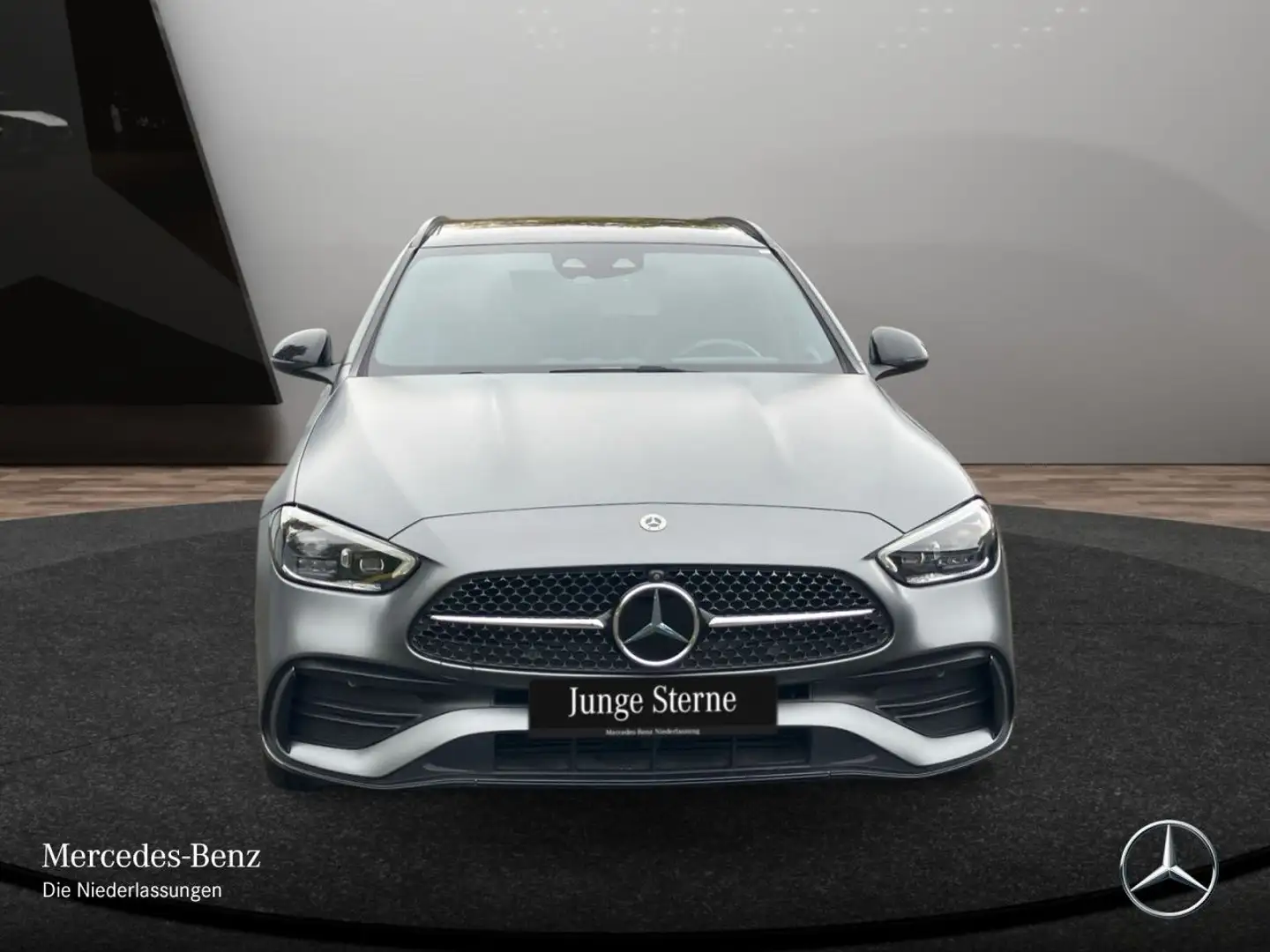 Mercedes-Benz C 300 e T AMG+NIGHT+PANO+360+AHK+SITZKLIMA+KEYLESS Grau - 2