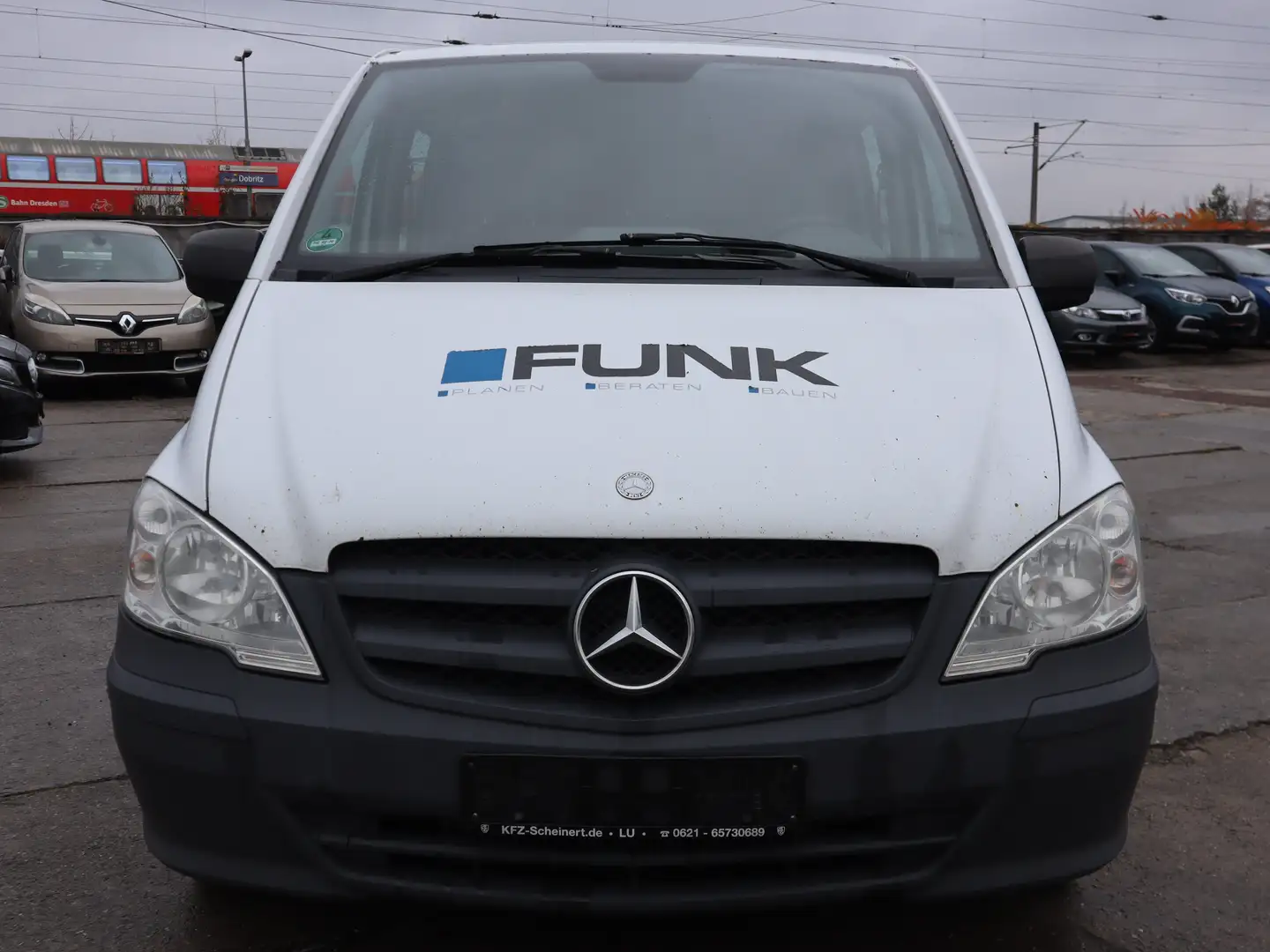 Mercedes-Benz Vito 113 CDI extralang (639.605) Weiß - 2