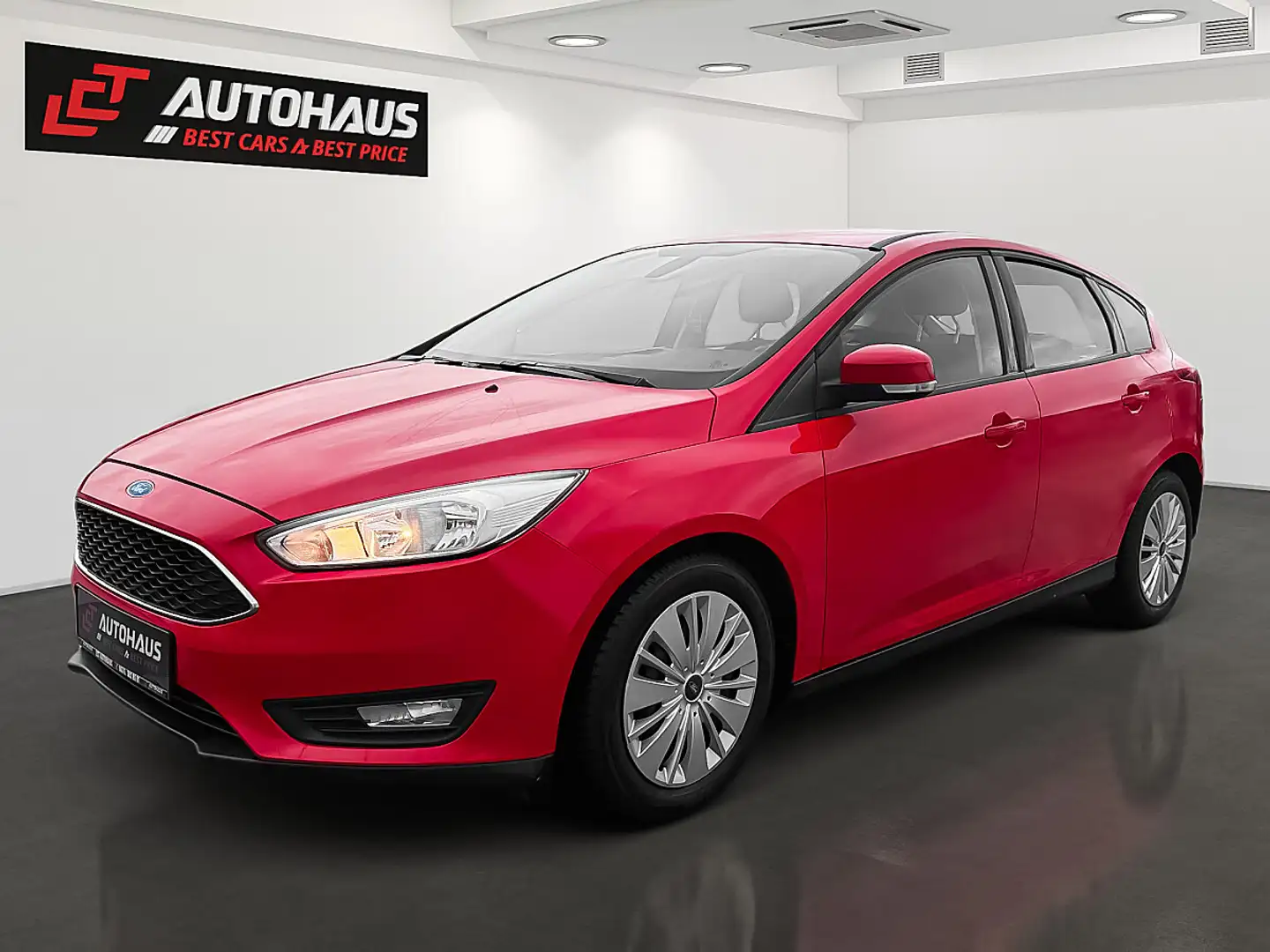 Ford Focus 1,0 EcoBoost Trend | 1.BESITZ | PICKERL NEU | Rot - 1