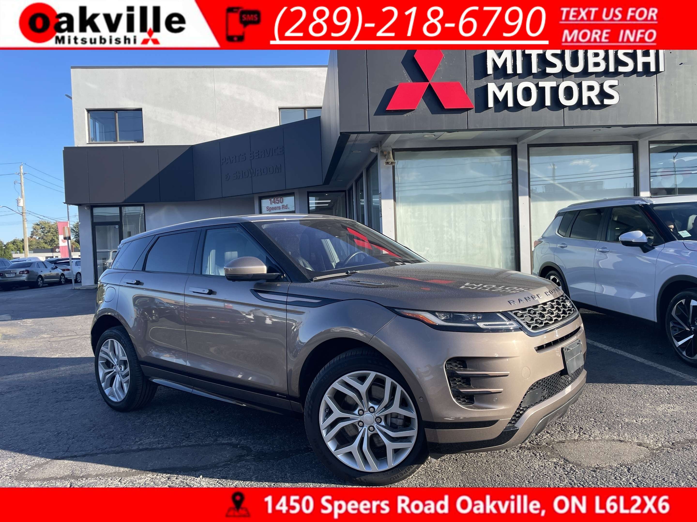 used 2020 Land Rover Range Rover Evoque car, priced at $27,450