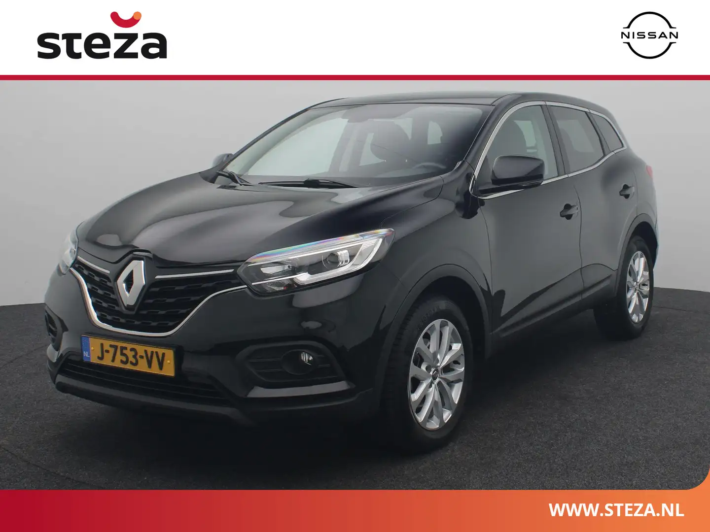Renault Kadjar 1.3 TCe Zen | Navigatiesysteem Full Map | Cruise C Zwart - 1