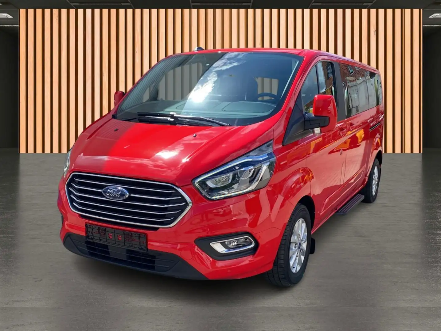 Ford Tourneo Custom 320 L2 Shuttle Titanium*Navi*ACC* Roşu - 2