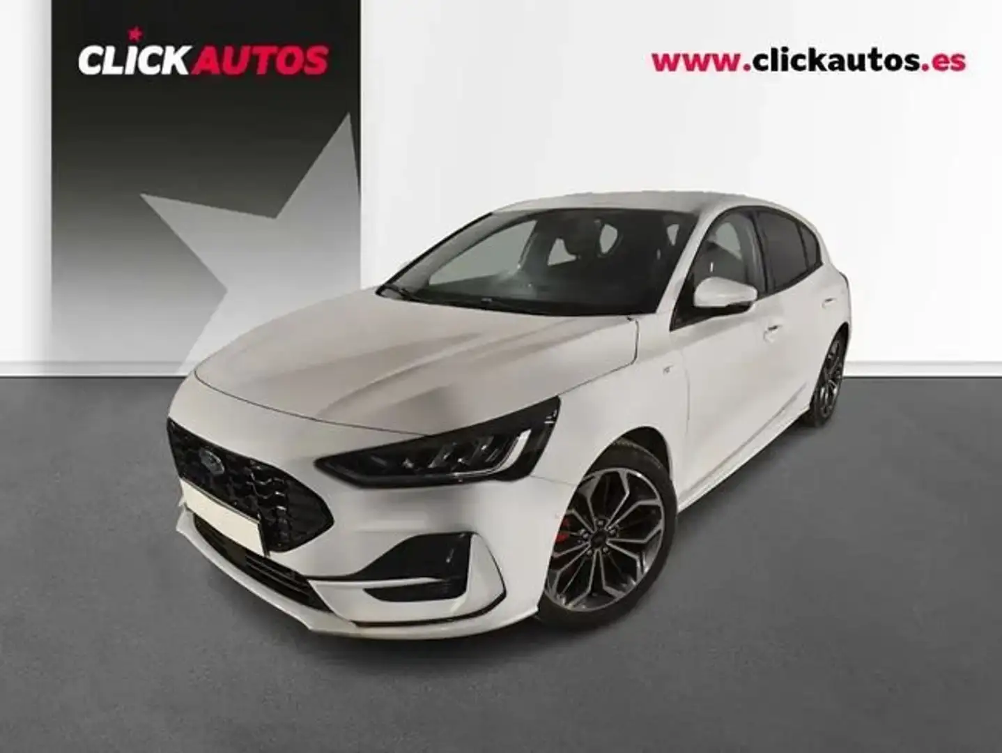 Ford Focus 1.0 Ecoboost 125CV MHEV ST Line X Blanc - 1