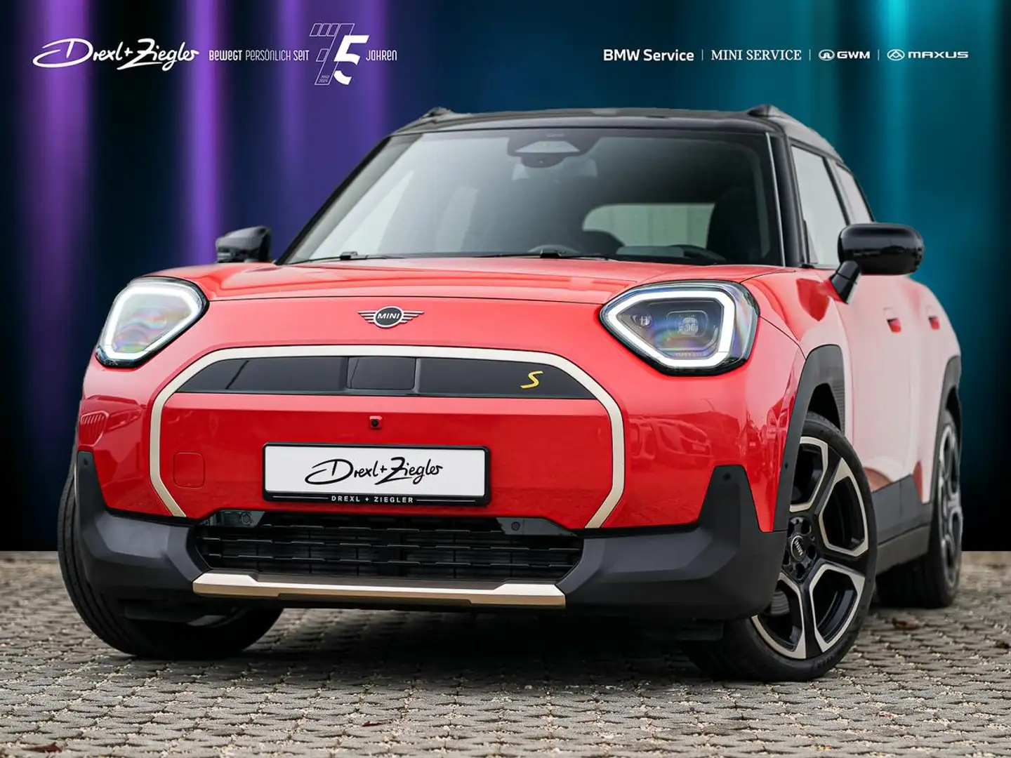 MINI Aceman SE FavouredT PaketXL 19 ACC AHK H&K PanoD Rot - 2