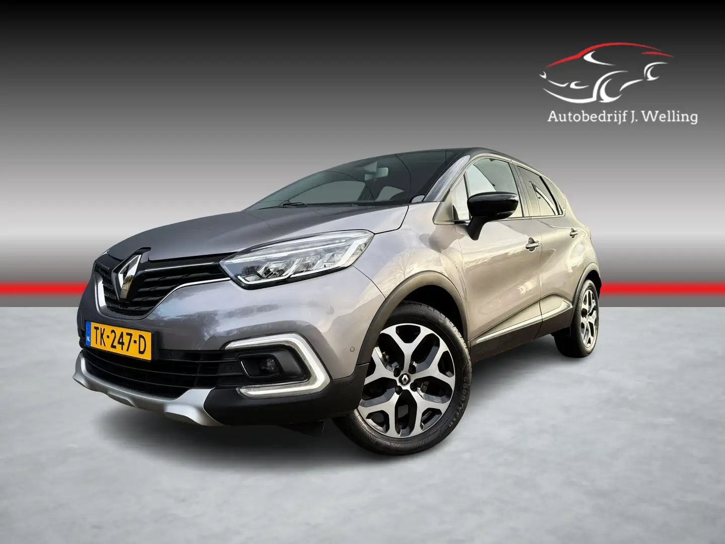 Renault Captur 0.9 TCe Intens navi / camera / ecc / park hulp Grijs - 1