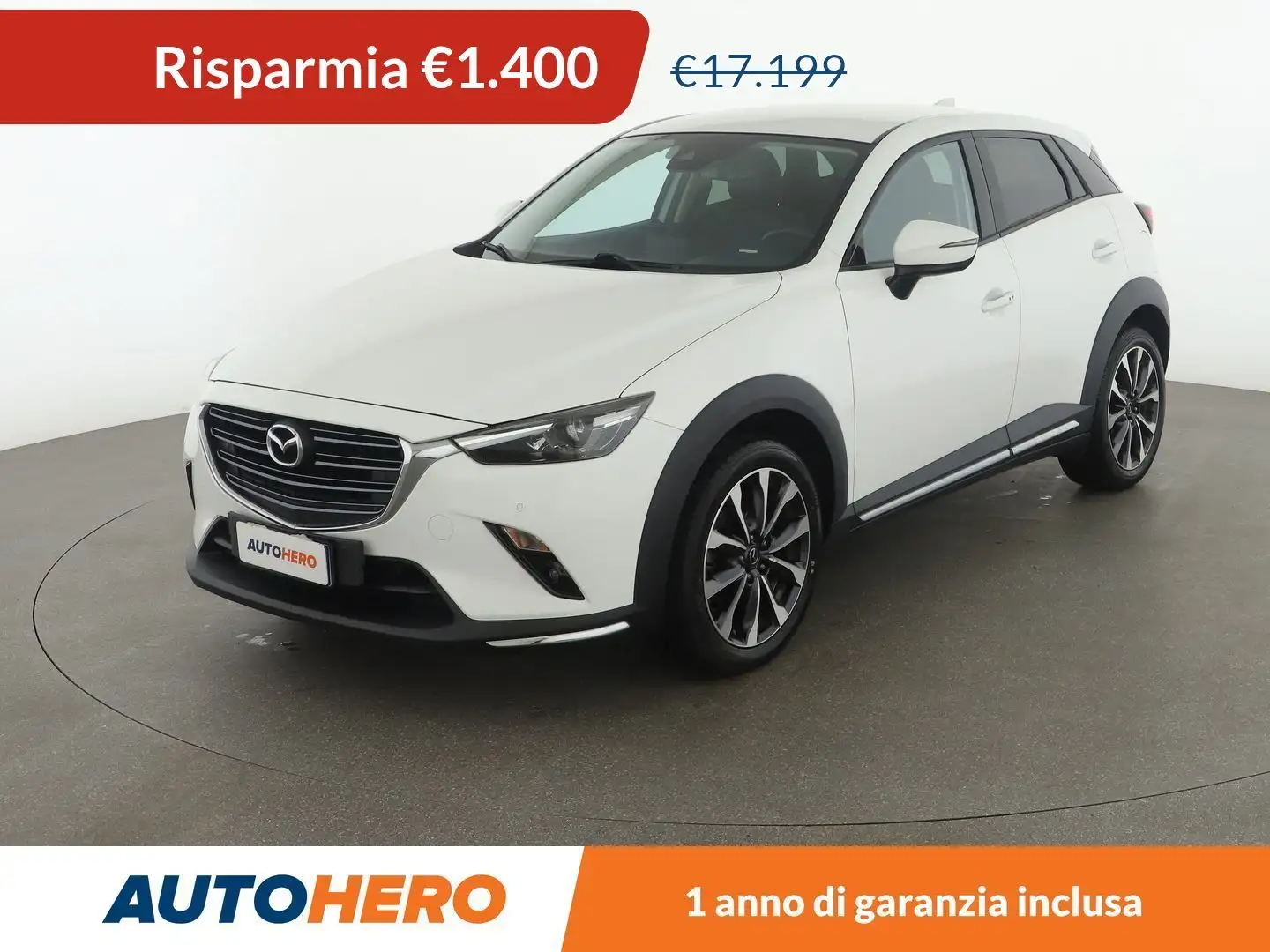 Mazda CX-3 1.8 Skyactiv-D Exceed Bianco - 1