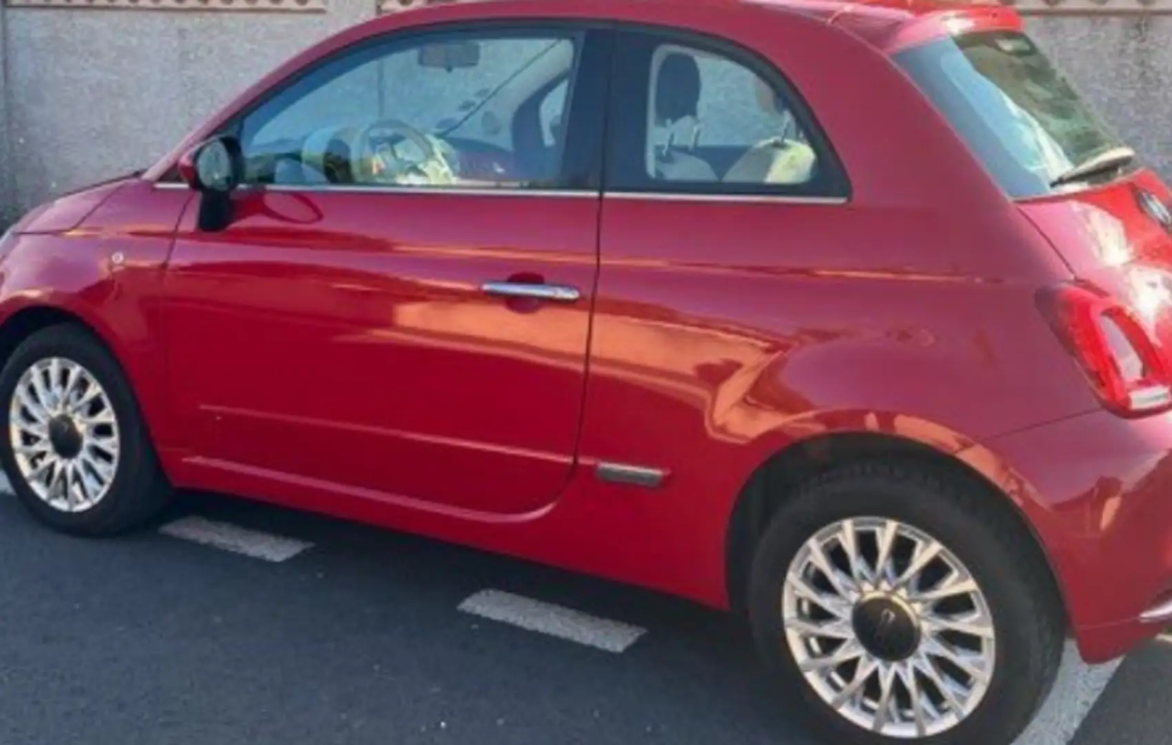 Fiat 500 500 1.2 8V 69 ch Pop Rouge - 2