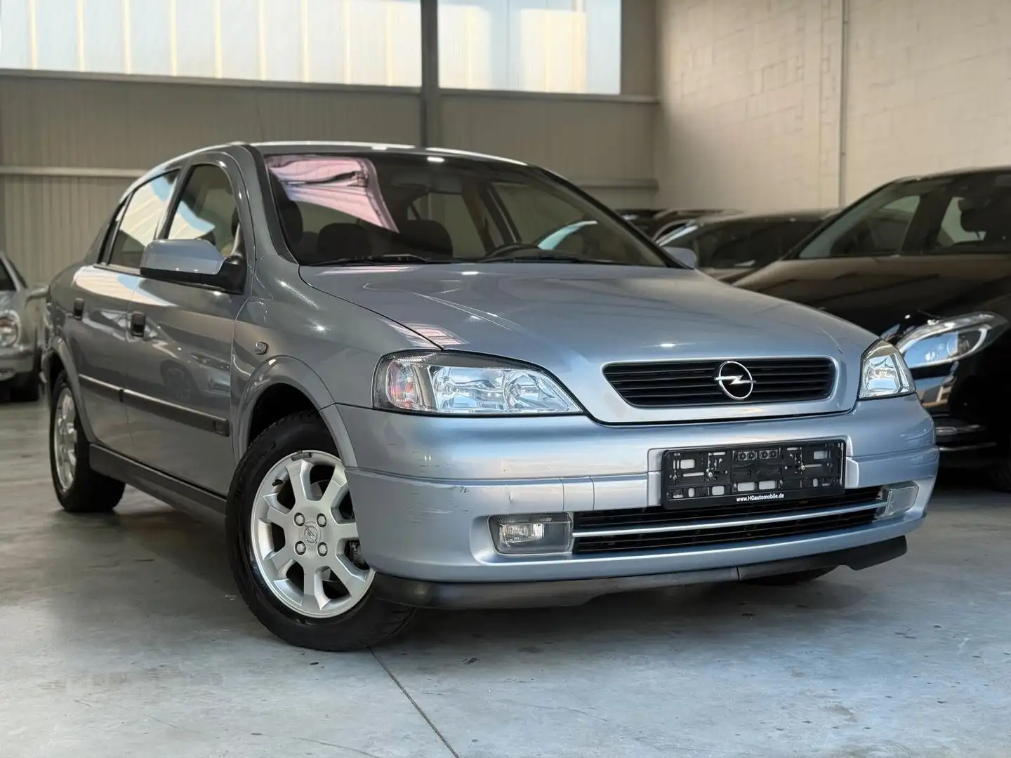 Opel Astra 1.6 16V Selection 1Hand Klima Silber - 2