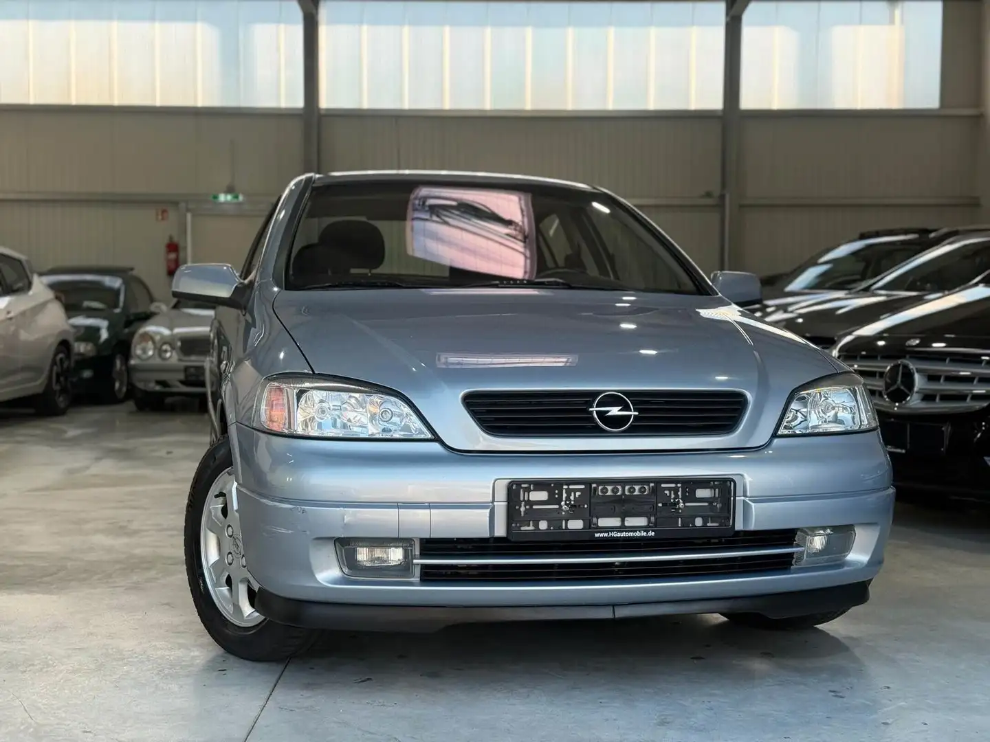 Opel Astra 1.6 16V Selection 1Hand Klima Silber - 1