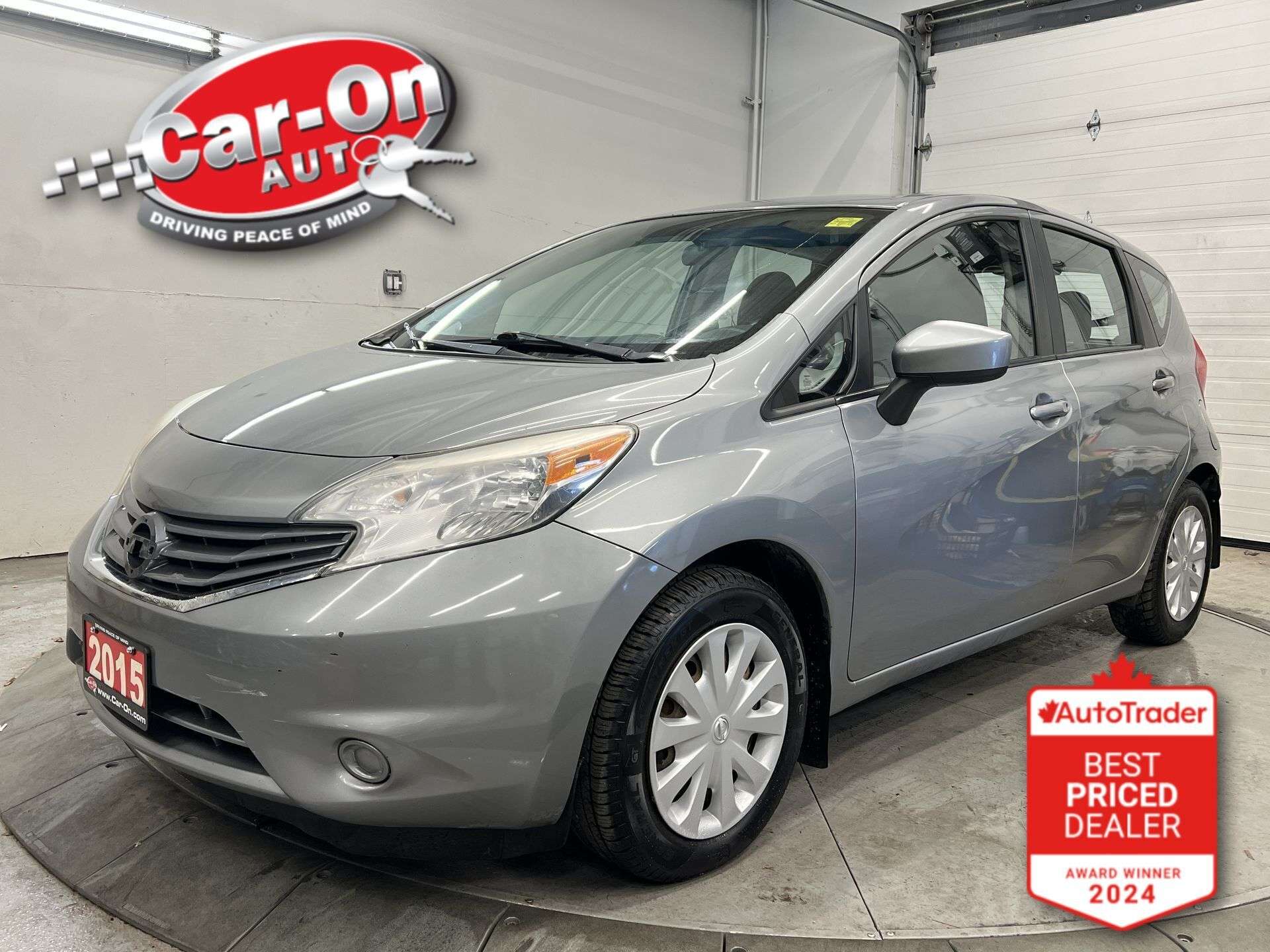 Gray 2015 Nissan Versa Note Hatchback Automatic