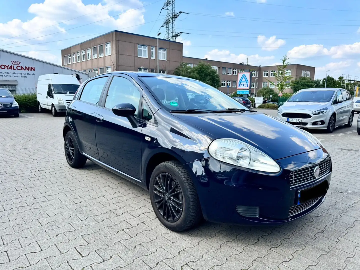 Fiat Grande Punto 1.2 8V Dynamic * Klima * 2. Hand * Niebieski - 2