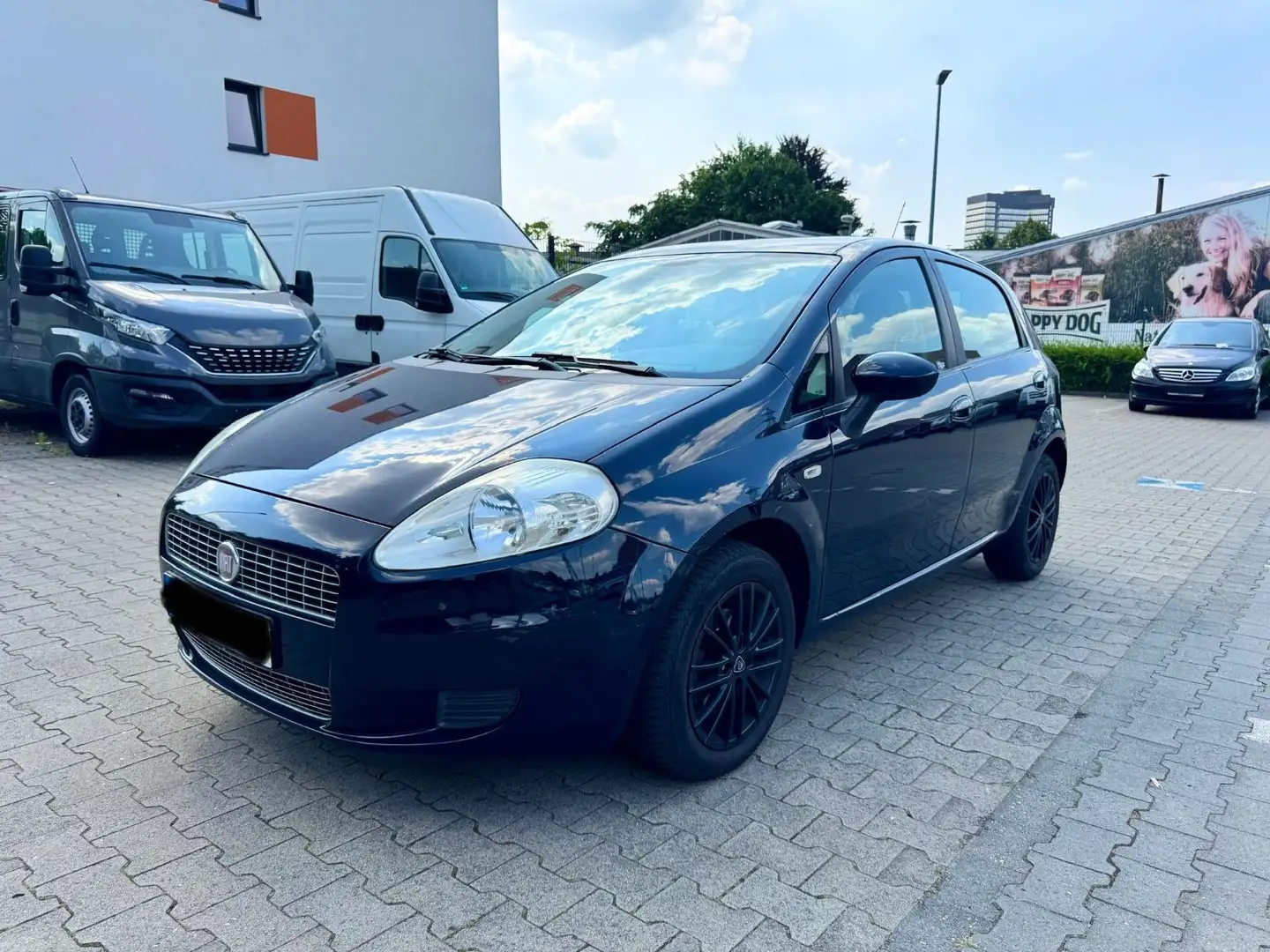 Fiat Grande Punto 1.2 8V Dynamic * Klima * 2. Hand * Niebieski - 1