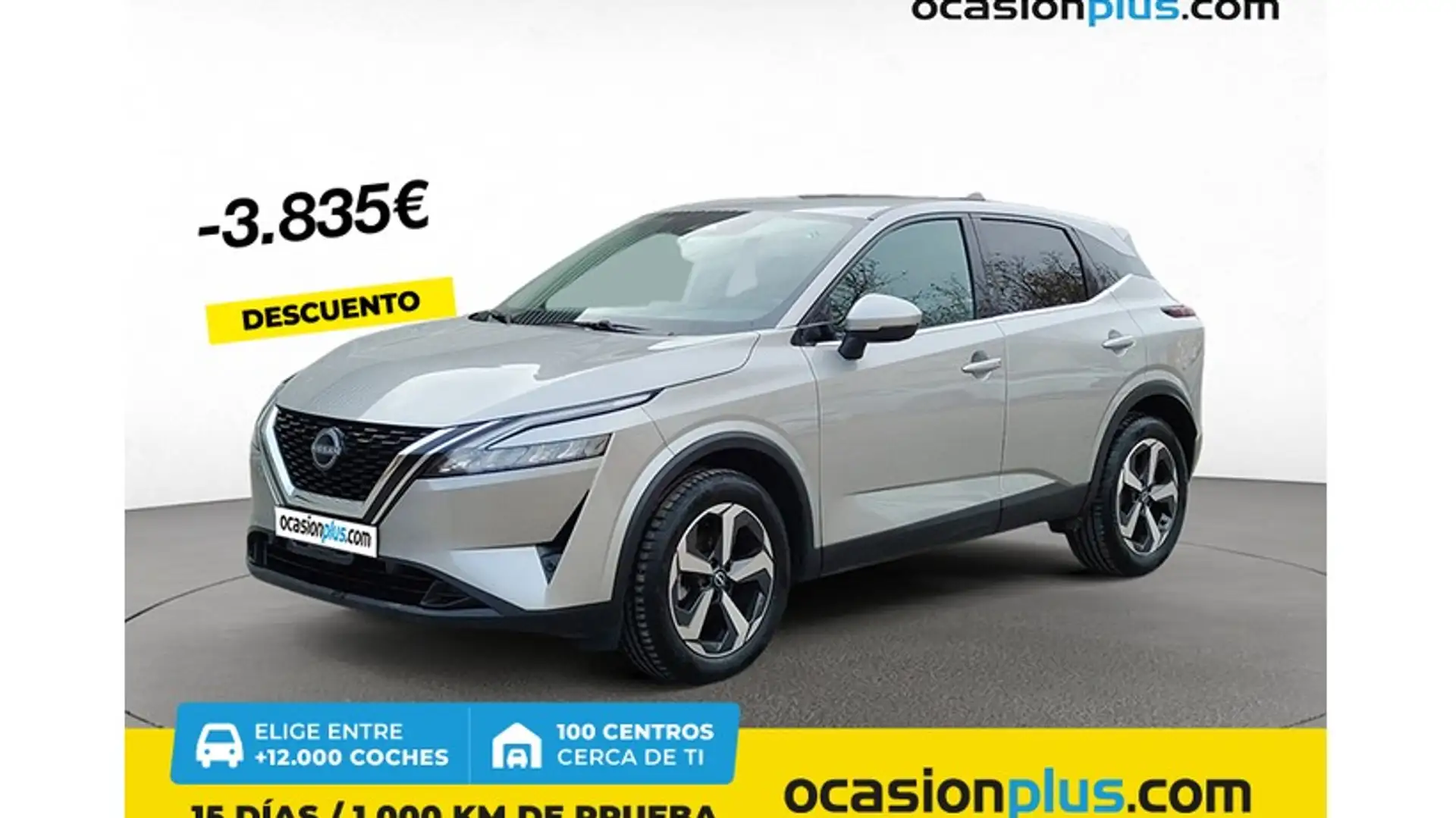 Nissan Qashqai 1.3 DIG-T mHEV 12V N-Connecta 4x2 103kW Zilver - 1