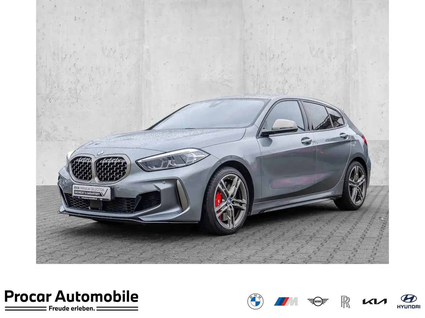 BMW 135 M135i xDrive M Sport H/K LED DA PA Lenkradhz. Gris - 1
