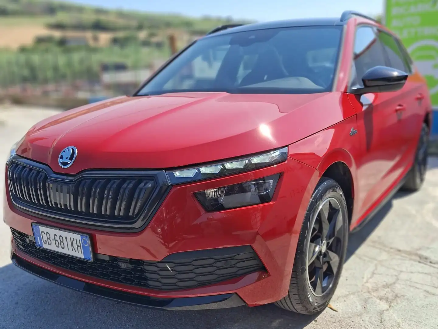 Skoda Kamiq Kamiq 2019 1.0 g-tec Monte Carlo 90cv Rood - 2