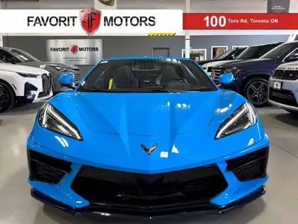 Blue 2022 Chevrolet Corvette Coupe Rear-Wheel Drive 8-Speed Automatic