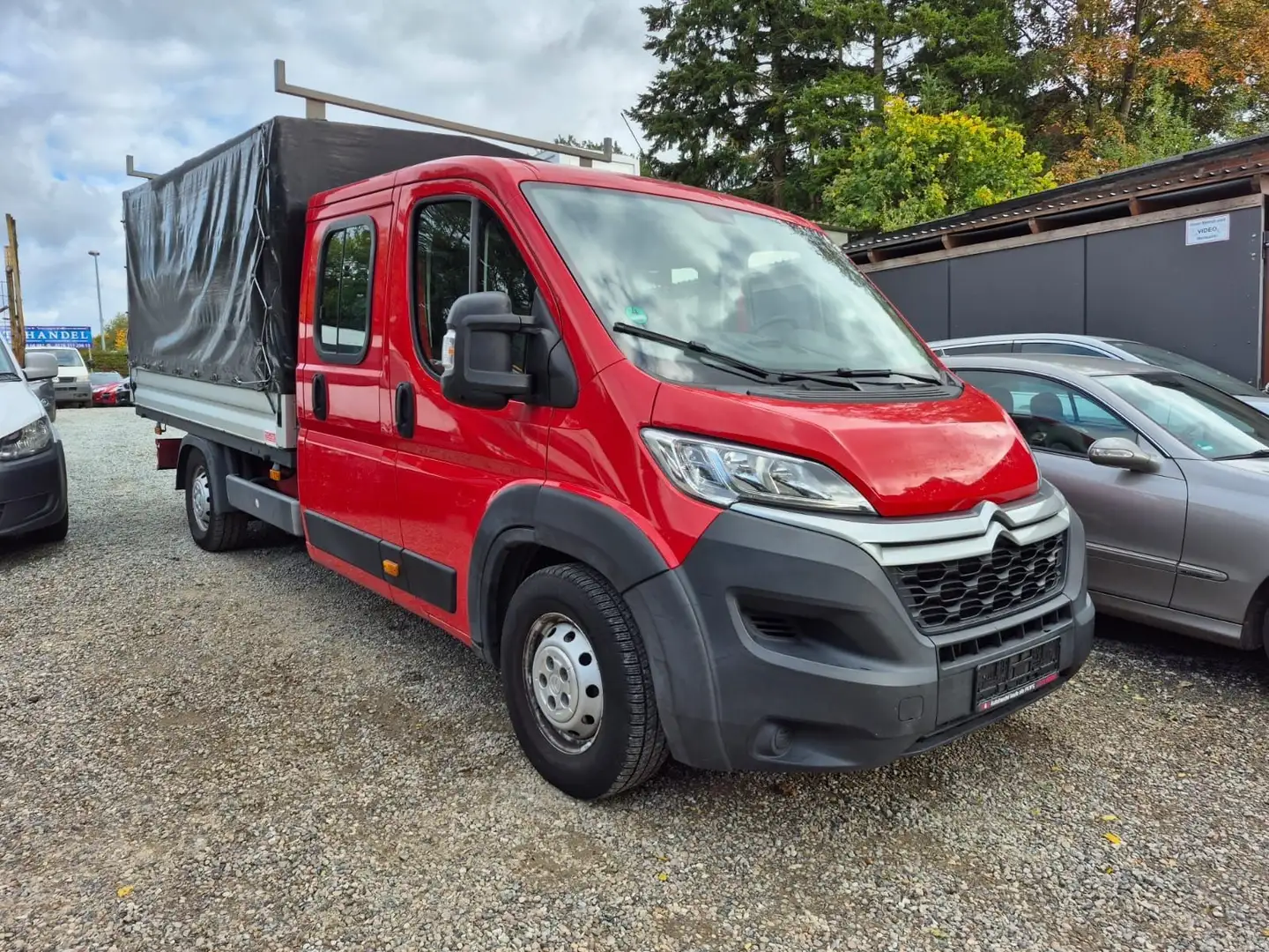 Citroen Jumper *AHK*7 Sitzer*60.000 KM*TÜV NEU* Garantie* Rot - 2