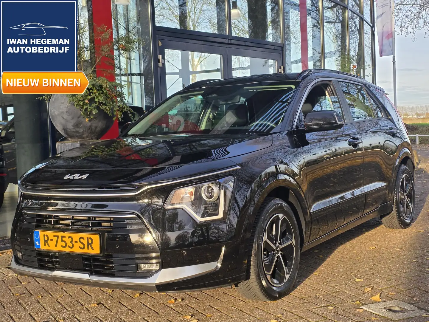 Kia Niro 1.6 GDi Hybrid | ECC | PDC + Camera | Navigatie | Noir - 1