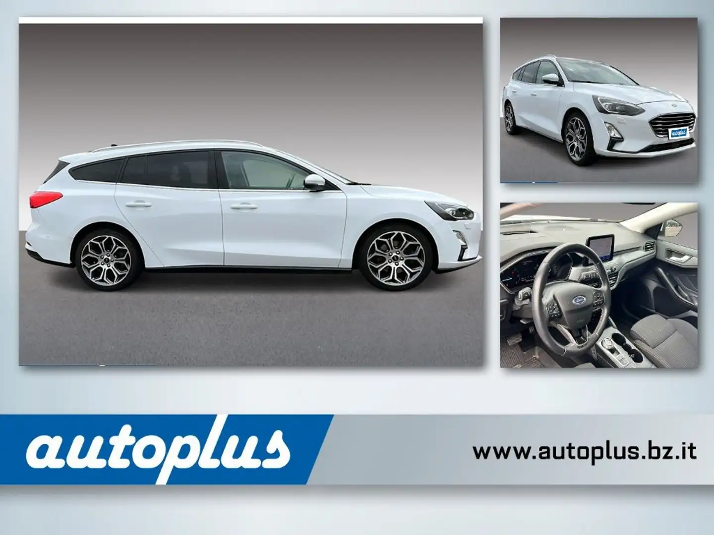 Ford Focus SW 1.5 EcoBlue Titanium 120 CV DSG Full Optional Bianco - 1