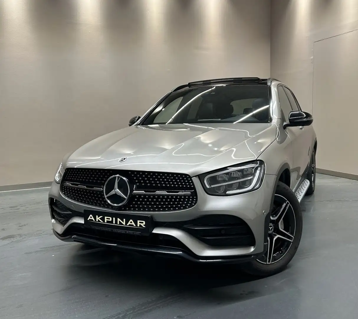 Mercedes-Benz GLC 400 GLC400 d 4M *AMG LINE*NIGHT*PANO*360°*DISTRONIC* Argintiu - 1
