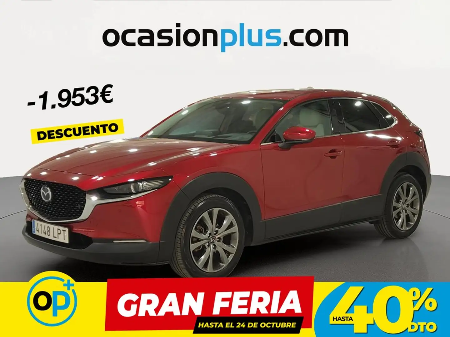 Mazda CX-30 2.0 Skyactiv-X Zenith White Safety 2WD Aut 137kW Rojo - 1
