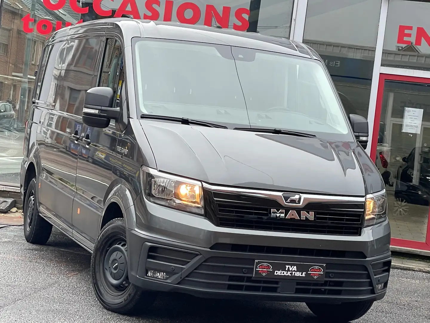 MAN TGE 3140 *** TVA DEDUCTIBLE *** AUTOMATIQUE *** Grijs - 1