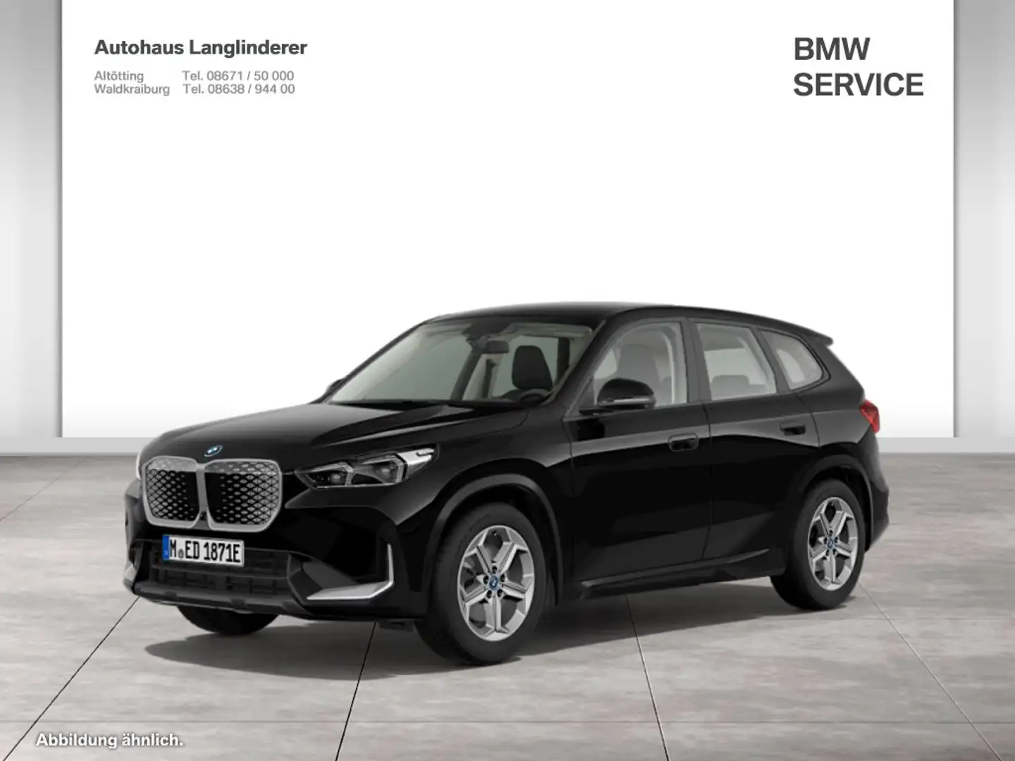 BMW iX1 xDrive30 NP 64.249,- Schwarz - 1
