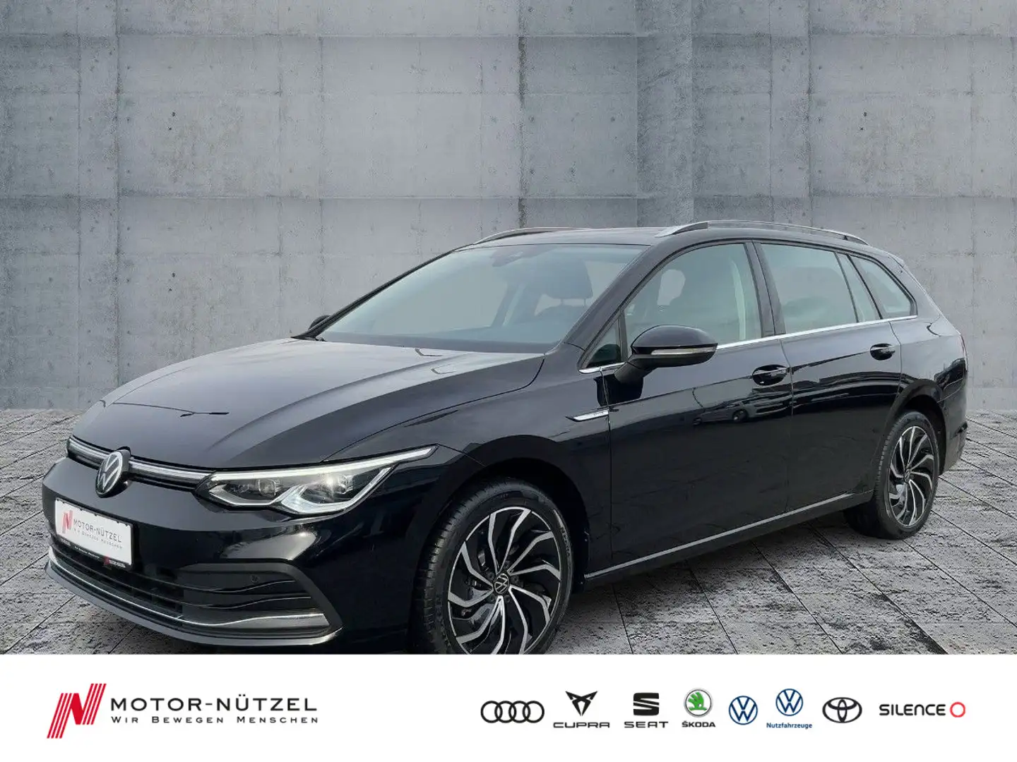 Volkswagen Golf Variant Golf VIII Variant 2.0 TSI DSG STYLE LED+AHK+PANO Schwarz - 1