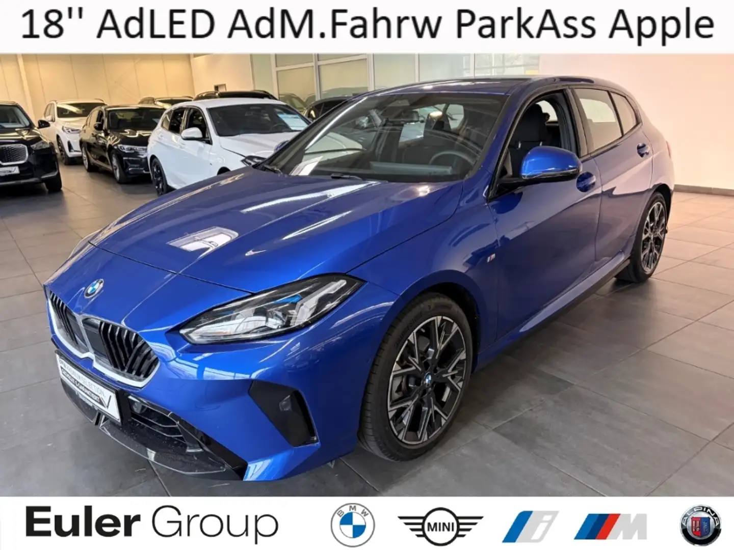 BMW 120 d M Sport neues Modell Sommer18'' AdLED AdM.Fahrw Blau - 1
