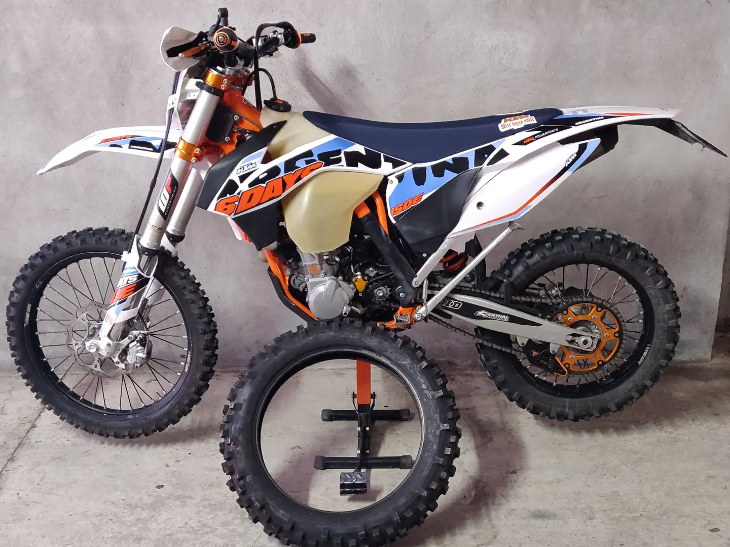 KTM 450 EXC SIX DAYS ARGENTINA M.Y. 2015 Oranžová - 1