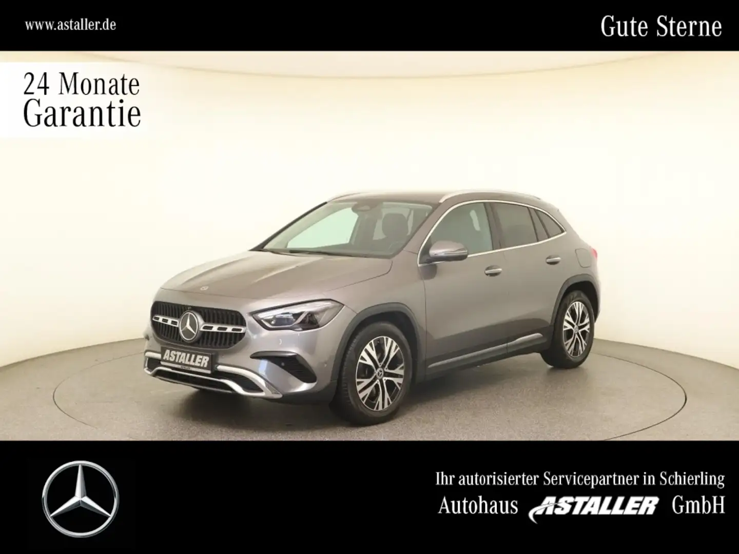 Mercedes-Benz GLA 220 d 4M Progressive Wide+Totwi+Park360+WiPa Grau - 1