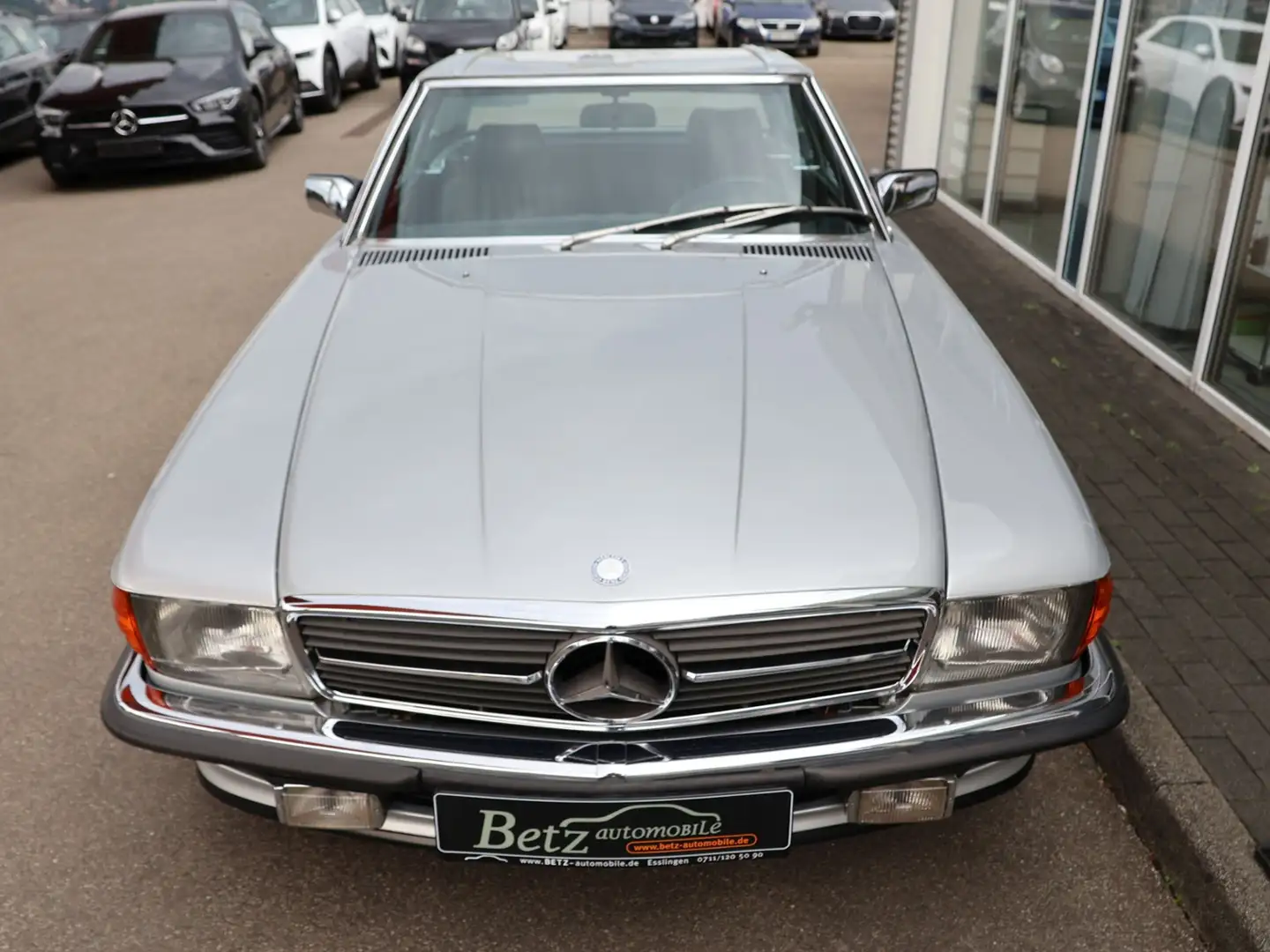 Mercedes-Benz SL 420 deutsches Fahrzeug Silber - 2