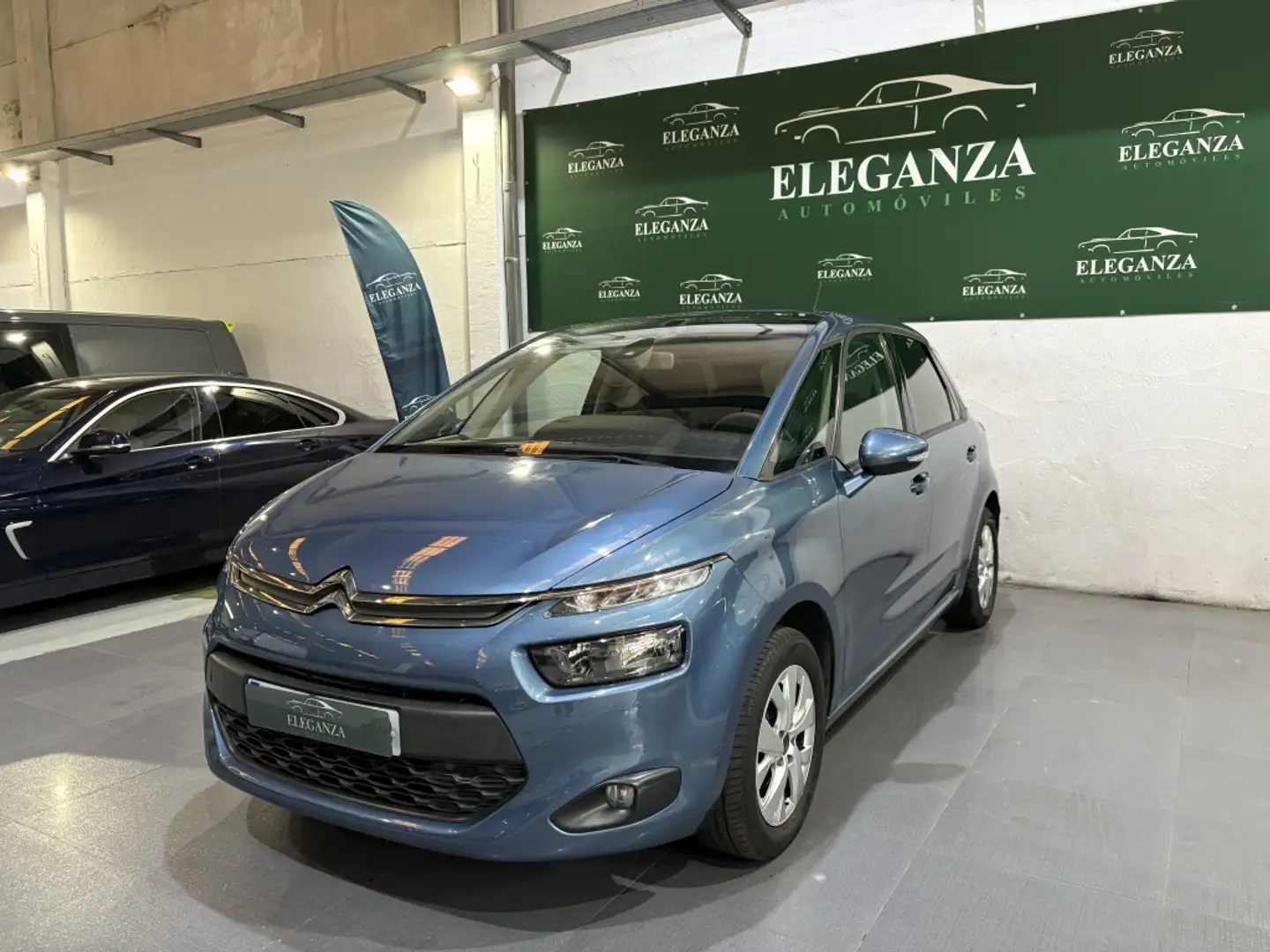 Citroen C4 Picasso 1.6e-HDi Seduction 115 Azul - 1
